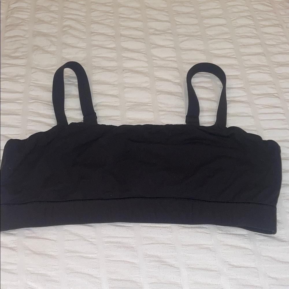 SKIMS Classic black scoop Bralette